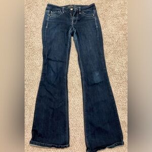 White house black market flare leg jeans